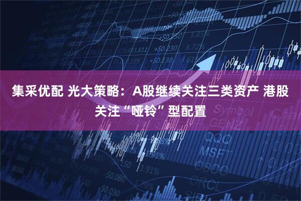 集采优配 光大策略：A股继续关注三类资产 港股关注“哑铃”型配置