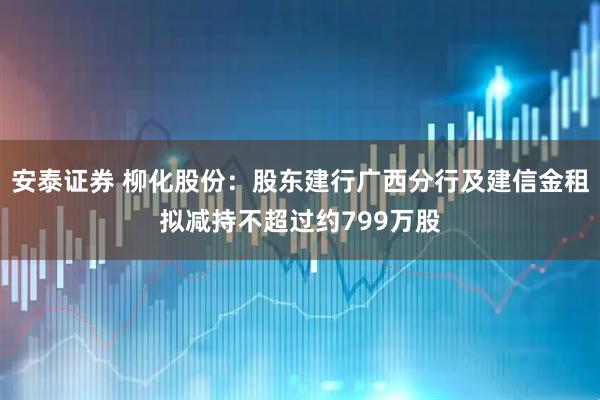 安泰证券 柳化股份：股东建行广西分行及建信金租拟减持不超过约799万股